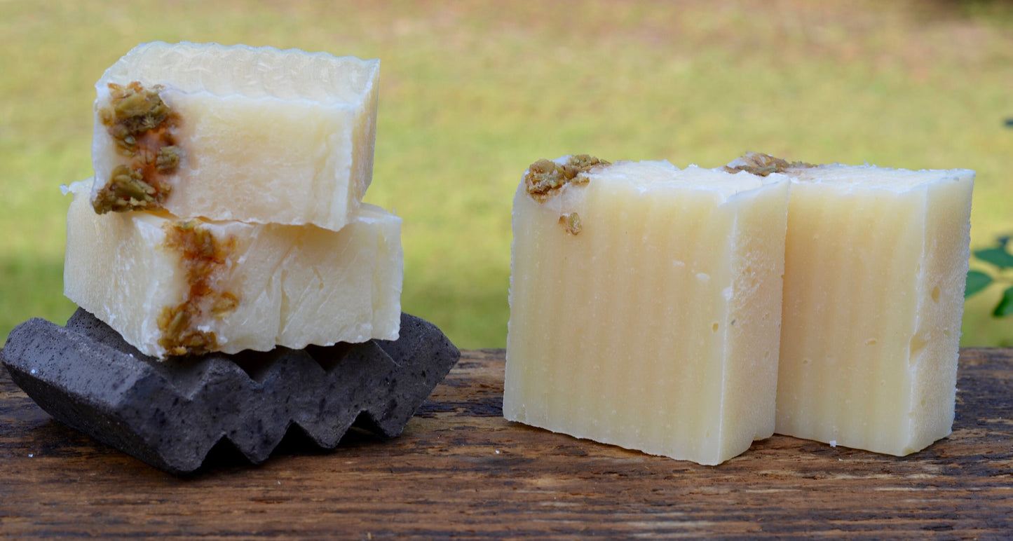 Oatmeal Lemongrass Dog Shampoo Bar